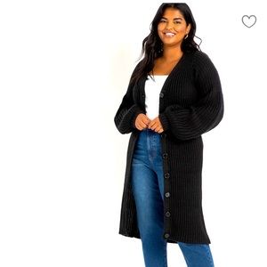 Eloquii Cardigan Sweater/Dress